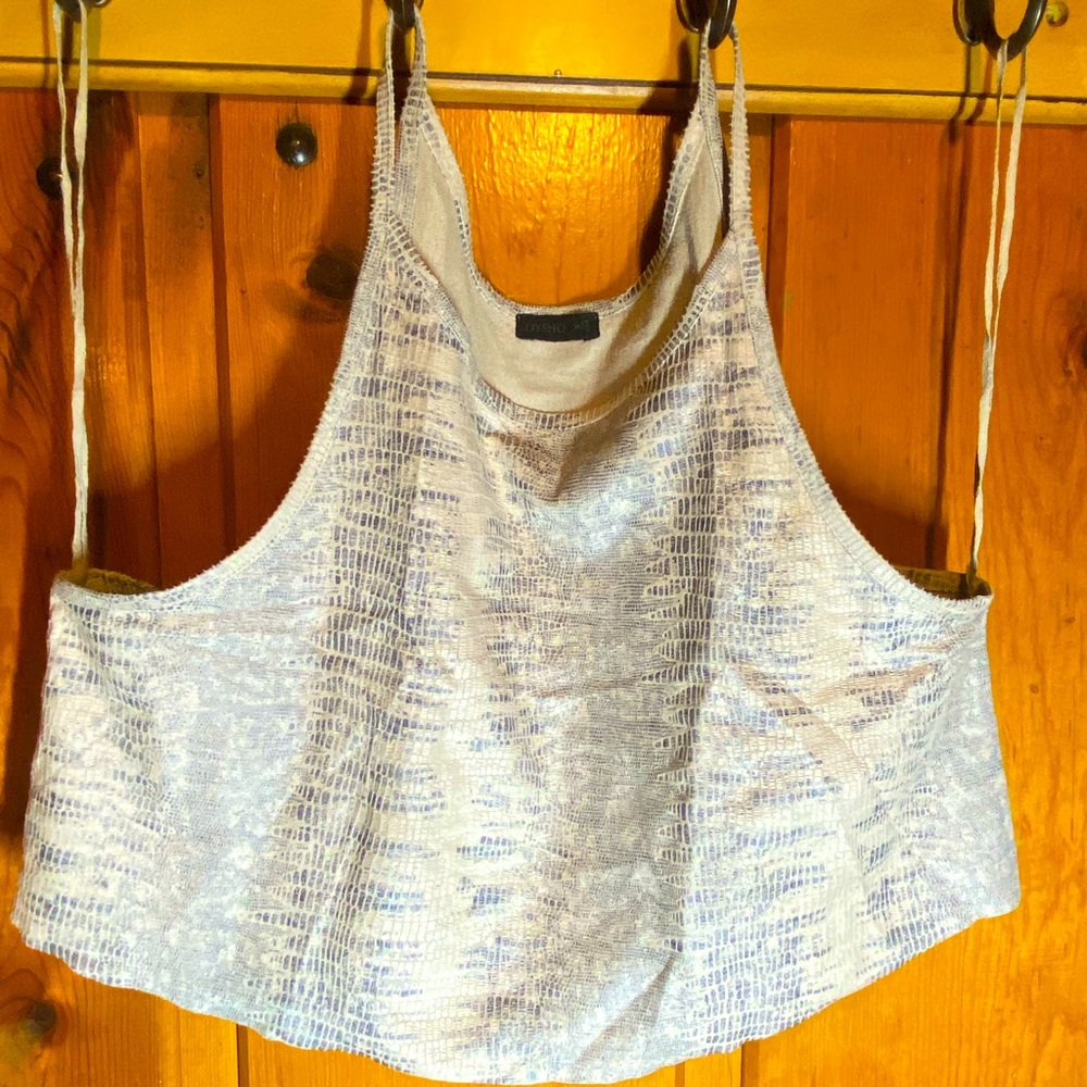 Never worn crop top